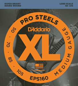 D'Addario �_�_���I �x�[�X�� EPS160 XL ProSteels Round Wound [ daddario eps-160 ] �y5��0�̂����̓G���g���[���Ń|�C���g4�{�z�y�䂤�p�P�b�g�Ή��z��