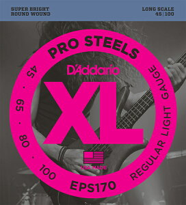 D'Addario __I x[X EPS170 "XL ProSteels Round Wound" [ daddario eps-170 ] y50̂̓Gg[Ń|Cg4{zy䂤pPbgΉz