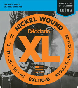 D'Addario �_�_���I �G���L�M�^�[�� �o���N�Z�b�g�� EXL110-B25 R.Light 010-046 [ �G���L�� EXL-110-B25 daddario ] �y5��0�̂����̓G���g���[���Ń|�C���g4�{�z��