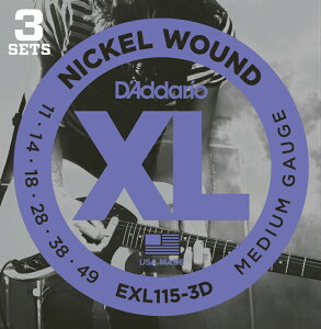 D'Addario __I GLM^[ EXL115-3D Blues/JazzR 011-049 [ GL EXL-115-3D daddario ] y50̂̓Gg[Ń|Cg4{zy䂤pPbgΉz