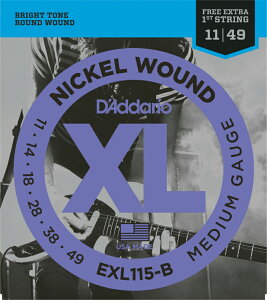 D'Addario __I GLM^[ oNZbg EXL115-B25 Blues/J.R. 011-049 [ GL EXL-115-B25 daddario ] y50̂̓Gg[Ń|Cg4{z