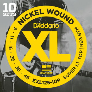 D'Addario __I GLM^[ SL.Top/RB EXL125-10P 10ZbgpbN y jbP GL EXL-125-10P daddario zy50̂̓Gg[Ń|Cg4{z