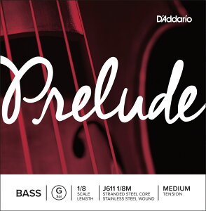 D'Addario Ebhx[X J611 1/8M Prelude Bass Strings / G-MED (o/~fBA) y __I daddario RgoX zy50̂̓Gg[Ń|Cg4{zy䂤pPbgΉz
