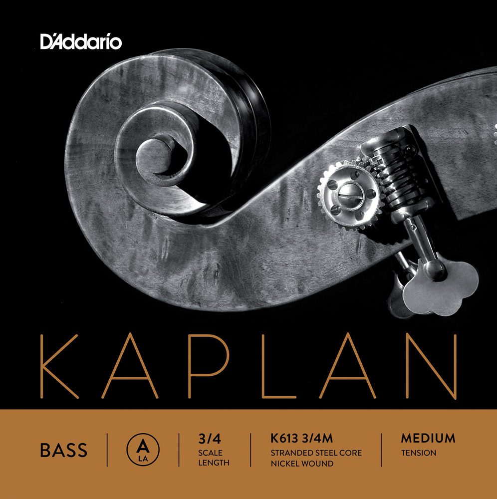【海外 ☆正規品新品未使用品 D'Addario ウッドベース弦 K613 3 4M Kaplan Double Bass Strings A-MED バラ弦 ミディアム aquilo.it aquilo.it