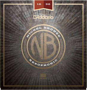 D'Addario __I AR[XeBbNM^[ NB1656 "Nickel Bronze Acoustic Guitar Strings,Resophonic, 16-56 " [ daddario ARM NB-1656 ] y50̂̓Gg[Ń|Cg4{zy䂤pPbgΉz