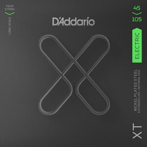 D'Addario __I x[X XT NICKEL XTB45105 "Light Top/Medium Bottom / Long Scale, 45-105" [ daddario XTB-45105 ] y50̂̓Gg[Ń|Cg4{zy䂤pPbgΉz