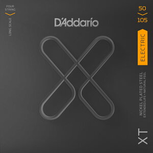 D'Addario __I x[X XT NICKEL XTB50105 "Medium/ Long Scale, 50-105" [ daddario XTB-50105 ] y50̂̓Gg[Ń|Cg4{zy䂤pPbgΉz