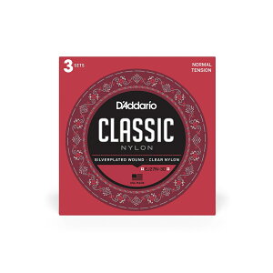 D'Addario __I NVbNM^[ Sliverplated Wound Clear Nylon Normal Tension EJ27N-3D 3setpbN [ daddario __I ] y50̂̓Gg[Ń|Cg4{zy䂤pPbgΉz