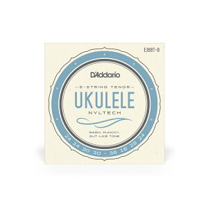 D'Addario __I EN Nyltech 8 Tenor EJ88T-8 [ daddario __I ] y50̂̓Gg[Ń|Cg4{zy䂤pPbgΉz