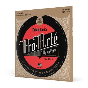 D'Addario �_�_���I 7�� �N���V�b�N�M�^�[�� EJ45-7 Pro Arte Classical Guitar [ daddario EJ-45-7 ] �y5��0�̂����̓G���g���[���Ń|�C���g4�{�z�y�䂤�p�P�b�g�Ή��z��