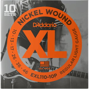 D'Addario __I GLM^[ Regular Light EXL110-10P 10ZbgpbN y jbP EXL-110 daddario GL zy50̂̓Gg[Ń|Cg4{z