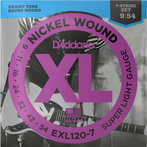 D'Addario __I GLM^[ Super Light EXL120-7 y jbP daddario GL EXL-120-7 zy50̂̓Gg[Ń|Cg4{zy䂤pPbgΉz