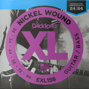 D'Addario __I GLM^[/x[X Guitar/Bass EXL156 y jbP daddario GL EXL-156 zy50̂̓Gg[Ń|Cg4{zy䂤pPbgΉz