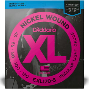 D'Addario __I x[X Long EXL170-5 y jbP daddario exl-170-5 zy50̂̓Gg[Ń|Cg4{zy䂤pPbgΉz