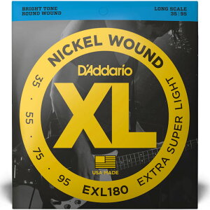 D'Addario __I x[X Long EXL180 y jbP daddario exl-180 zy50̂̓Gg[Ń|Cg4{zy䂤pPbgΉz