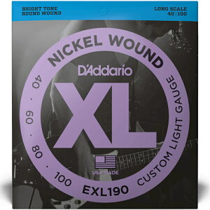D'Addario __I x[X Long EXL190 y jbP daddario exl-190 zy50̂̓Gg[Ń|Cg4{zy䂤pPbgΉz