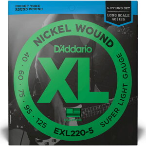 D'Addario __I x[X Long EXL220-5 y jbP daddario exl-220-5 zy50̂̓Gg[Ń|Cg4{zy䂤pPbgΉz