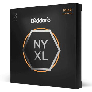 D'Addario �_�_���I �G���L�M�^�[�� NYXL1046 Nickel Wound Regular Light 10-46 [ daddario NYXL-1046 NYXL1046-3P �G���L�� ] �y5��0�̂����̓G���g���[���Ń|�C���g4�{�z�y�䂤�p�P�b�g�Ή��z��