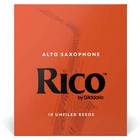 【5と0のつく日はP5倍 + エントリーでさらにP4倍】D'Addario WoodWinds ダダリオ リード アルトサックス用 RICO RJA10 10枚入り 【RJA1015/RJA1020/RJA1025/RJA1030/RJA1035/RJA1040】【ゆうパケット対応】