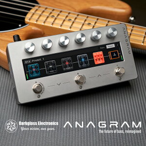 Darkglass Electronics �}���`�G�t�F�N�^�[ Anagram �y �x�[�X�p �G�t�F�N�^�[ �A�i�O���� �_�[�N�O���X �f�B�X�g�[�V���� �c�� �A���v�V�~�����[�^�[ �R���v �m�C�Y�Q�[�g ���[�p�[ �z�y5��0�̂�