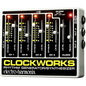 【5と0のつく日はP5倍 + エントリーでさらにP4倍】【ピック10枚セット付き！】Clockworks(クロックワークス) リズムジェネレーター【Electro-Harmonix/EHX/エレクトロ・ハーモニクス/エレハモ】【エフェクター】