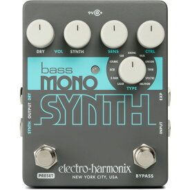 【5と0のつく日はP5倍 + エントリーでさらにP4倍】【ピック10枚セット付き！】Bass Mono Synth (ベースモノシンセ) ベースシンセ【Electro-Harmonix EHX エレクトロ・ハーモニクス エレハモ エフェクター】