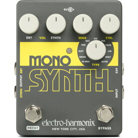 【5と0のつく日はP5倍 + エントリーでさらにP4倍】【ピック10枚セット付き！】Mono Synth (モノシンセ) ギターシンセ【Electro-Harmonix EHX エレクトロ・ハーモニクス エレハモ エフェクター】