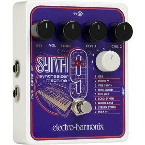 ysbN10ZbgtI zSYNTH9 (VZiC) Synthesizer Machine y Electro-Harmonix/EHX/GNgEn[jNX/Gn zy GtFN^[ zy50̂͓X|Cg5{Iz