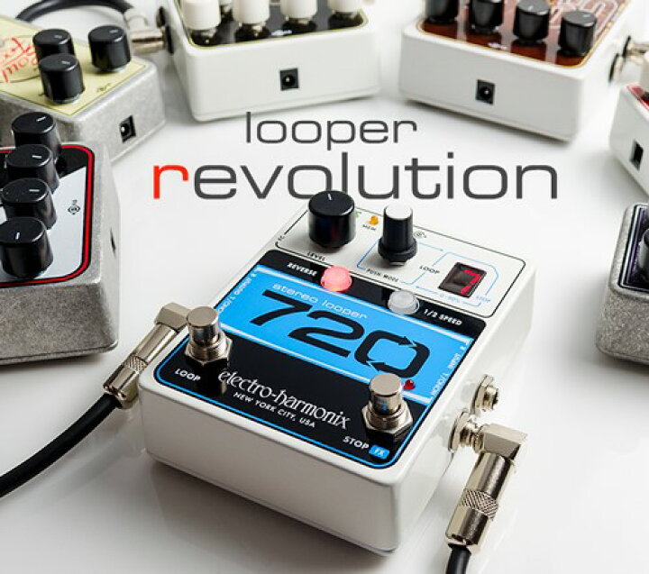 楽天市場】【ピック10枚セット付き！】720 Stereo Looper (720ステレオ 