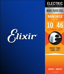 Elixir GNT[ GLM^[ imEFu 12 Light [ .010-.046 ] #12450 y NANOWEB zy Ki zy50̂͓X|Cg5{Izy䂤pPbgΉz