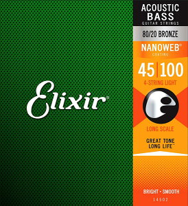 Elixir �G���N�T�[ �A�R�[�X�e�B�b�N�x�[�X�� �i�m�E�F�u Light/Long Scale [ .045-.100 ] #14502 �y �������K�i �z�y5��0�̂����͓��X�|�C���g5�{�I�z�y�䂤�p�P�b�g�Ή��z