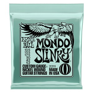 ERNIE BALL GLM^[ #2211 jbPEh Mondo Slinky [ Q[W: .0105/.0135/.0175/.030/.042/.052 ] y A[j[{[ zy50̂͓X|Cg5{Izy䂤pPbgΉz