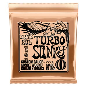 ERNIE BALL GLM^[ #2224 jbPEh Turbo Slinky [ Q[W: .0095/.012/.016/.026/.036/.046 ] y A[j[{[ zy50̂͓X|Cg5{Izy䂤pPbgΉz