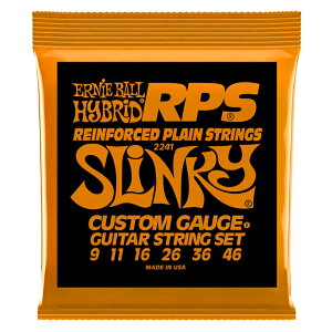 ERNIE BALL GLM^[ #2241 jbPEh RPS Hybrid Slinky [ Q[W: .009/.011/.016/.026/.036/.046 ] y A[j[{[ CtH[XhH zy50̂͓X|Cg5{Izy䂤pPb