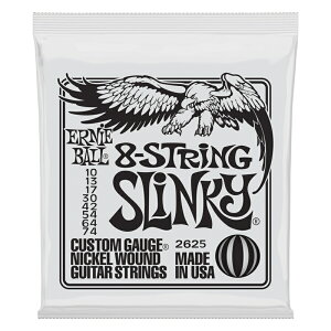 ERNIE BALL GLM^[ #2625 jbPEh Slinky 8 [ Q[W: .010/.013/.017/.030/.042/.054/.064/.074 ] y A[j[{[ zy50̂͓X|Cg5{Izy䂤pPbgΉz