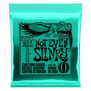 ERNIE BALL GLM^[ #2626 jbPEh Not Even Slinky [ Q[W: .012 .016 .024p .032 .044 .056 ] y A[j[{[ zy50̂͓X|Cg5{Izy䂤pPbgΉz