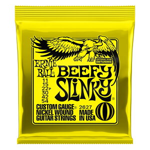 ERNIE BALL GLM^[ #2627 jbPEh Beefy Slinky [ Q[W: .011/.015/.022p/.030/.042/.054 ] y A[j[{[ zy50̂͓X|Cg5{Izy䂤pPbgΉz