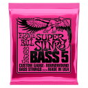 ERNIE BALL ベース弦 #2824 ニッケルワウンド Super Slinky 5弦 [ゲージ: .040/.060/.075/.095/.125]【アーニーボール…