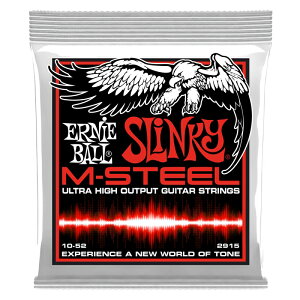 ERNIE BALL GLM^[ #2915 M-STEEL Skinny Top Heavy Bottom Slinky [ Q[W: .010/.013/.017/.030/.042/.052 ] y A[j[{[ zy50̂͓X|Cg5{Izy䂤pPbgΉz