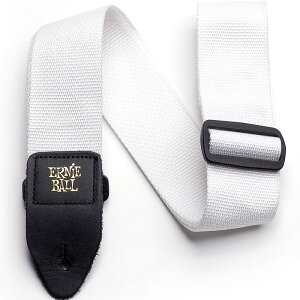 ERNIE BALL �M�^�[�X�g���b�v WHITE #4036 POLYPRO STRAP �y �A�[�j�[�{�[�� �|���v���X�g���b�v �z���C�g �z�y5��0�̂����͓��X�|�C���g5�{�I�z�y�䂤�p�P�b�g�Ή��z