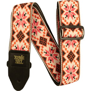 【メーカー取り寄せ】ERNIE BALL ギターストラップ CINNAMON NEEDLEPOINT #5337 CLASSIC JACQUARD GUITAR STRAP/BASS STRAP 【 アーニーボール クラシックジャガードストラップ シナモンニードルポイント 】【5と0