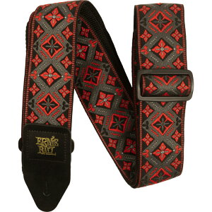 y[J[񂹁zERNIE BALL M^[Xgbv RED KING #5346 CLASSIC JACQUARD GUITAR STRAP/BASS STRAP y A[j[{[ NVbNWK[hXgbv bhLO zy50̂͓X|C
