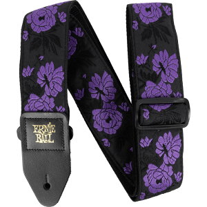 y[J[񂹁zERNIE BALL M^[Xgbv LAVENDER ROSE #5359 CLASSIC JACQUARD GUITAR STRAP/BASS STRAP y A[j[{[ NVbNWK[hXgbv x_[[Y zy50̂͓X