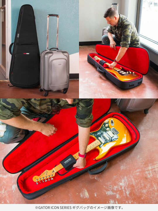 楽天市場】GATOR エレキギター用ギグバッグ レスポールタイプ対応 G 