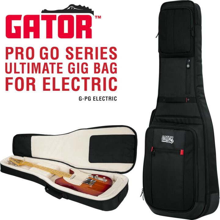 楽天市場】GATOR エレキギター用 ギグバッグ Pro-Go Series G-PG 