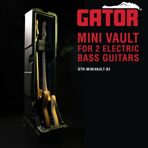 GATOR �G���L�x�[�X�p�n�[�h�P�[�X 2�{���[ �n���h��&�z�C�[���t�� Mini Vault Series GTR-MINIVAULT-B2 �y �Q�[�^�[ ���g���` �M�^�[�X�^���h �X�e�[�W���b�N �L���X�^�[�t�� �z�y��^�ו��z�y5��0�̂�