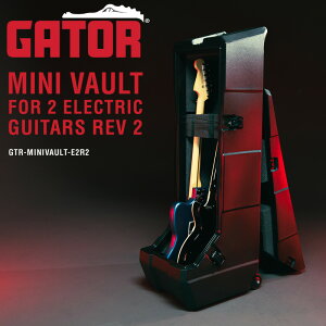 GATOR �G���L�M�^�[�p�n�[�h�P�[�X 2�{���[ �n���h��&�z�C�[���t�� Mini Vault Series GTR-MINIVAULT-E2R2 �y �Q�[�^�[ ���g���` �M�^�[�X�^���h �X�e�[�W���b�N �L���X�^�[�t�� �z�y��^�ו��z�y5��0��