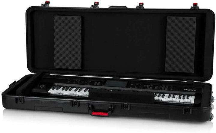 楽天市場】Gator Cases 76鍵用 キーボードケース PE製ハードケース TSA 