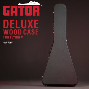 GATOR GLM^[p n[hP[X tCOV^CvΉ Deluxe Wood Series GW-FLYV y Q[^[ ؐ fbNXEbhV[Y FLYING V GWFLYV z y^וzy50̂͓X|Cg5{Iz