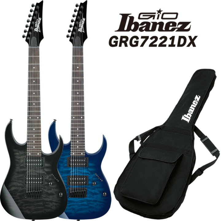 楽天市場】GIO Ibanez ジオアイバニーズ エレキギター 7弦仕様  